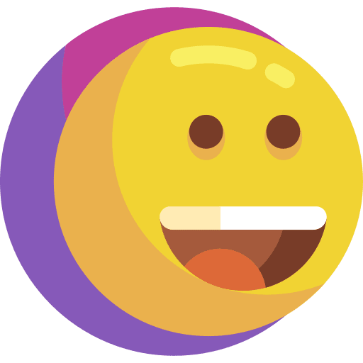 Grin smiley emotion feeling icon Grin smiley emotion feeling icon