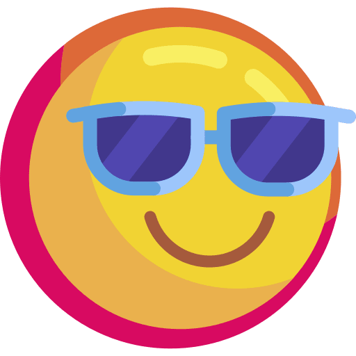Sunglasses emoticon happy face emotion icon Sunglasses emoticon happy face emotion icon