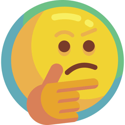 Thinking smiley emoji emoticon icon Thinking smiley emoji emoticon icon