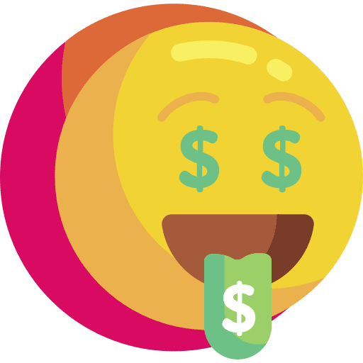 Money smiley expression smileys icon Money smiley expression smileys icon