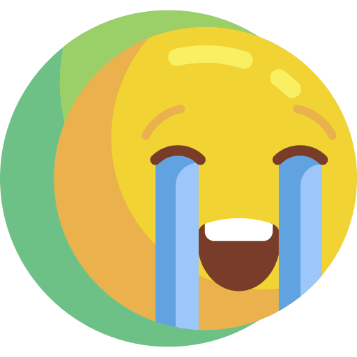 Sob feeling emoticon smiley icon Sob feeling emoticon smiley icon