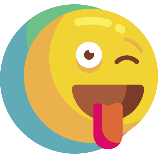 Tongue out smiley expression emoticon icon Tongue out smiley expression emoticon icon