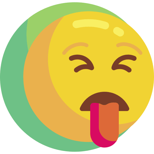 Vomiting sick expression feeling icon Vomiting sick expression feeling icon