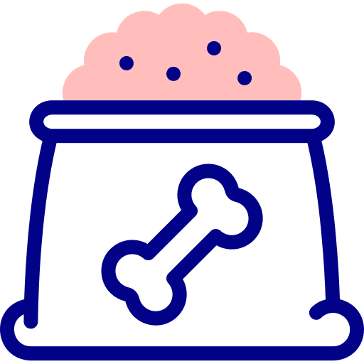 Pet food animals pet food dog food icon