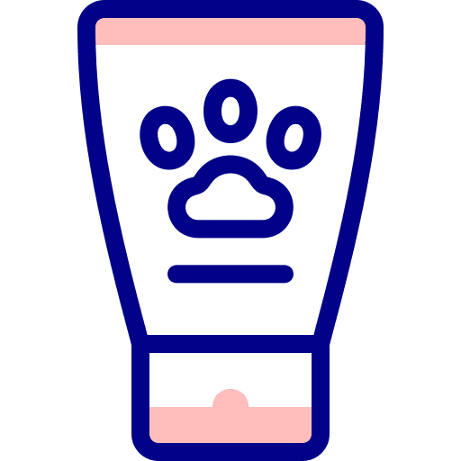 Pet shampoo animals pawprint pet shampoo icon Pet shampoo animals pawprint pet shampoo icon