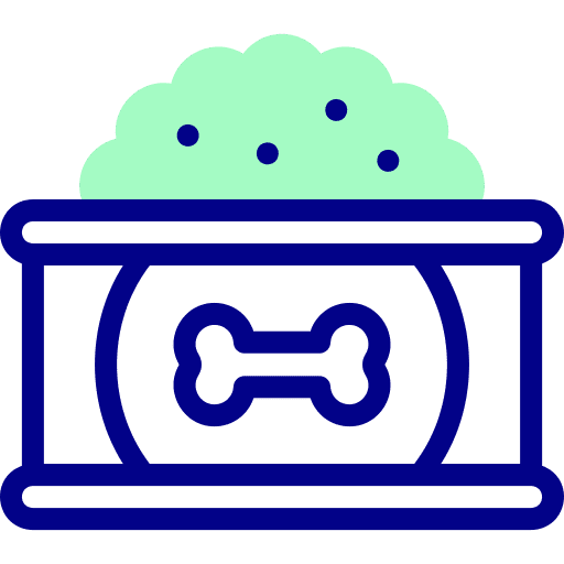 Canned food pet food dog food icon Canned food pet food dog food icon