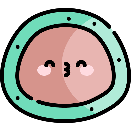 Mochi mochi sweet dessert icon