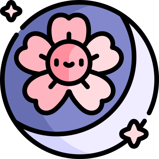 Hanami nature cultures tradition icon Hanami nature cultures tradition icon