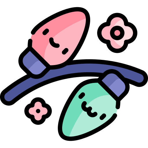 Lights festival lamp party icon Lights festival lamp party icon