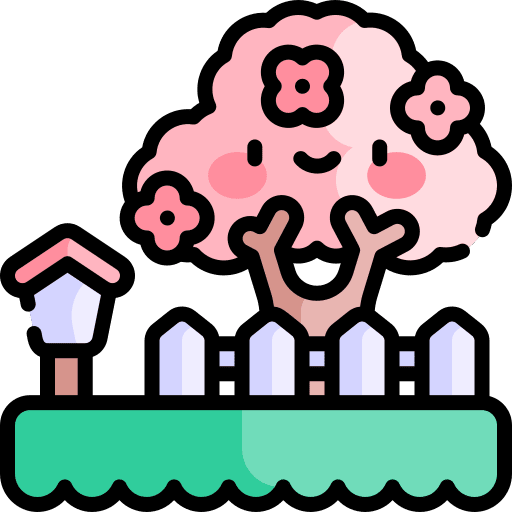 Park park birthday and party tree icon Park park birthday and party tree icon