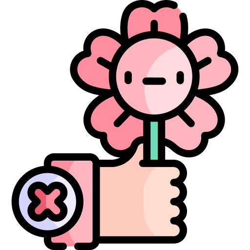 Sakura hand miscellaneous ban icon Sakura hand miscellaneous ban icon