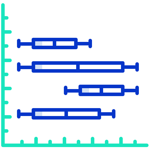 Plot plot business and finance visualize icon