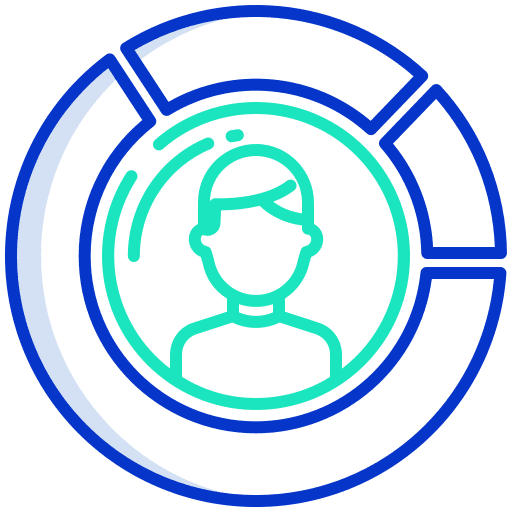 Skills competence people proactive icon Skills competence people proactive icon