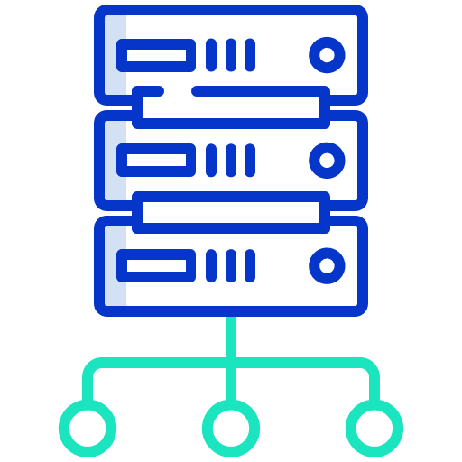 Big data computer data center big data icon Big data computer data center big data icon