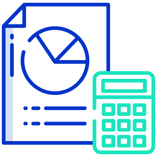 Calculator accounting business and finance calculator icon Calculator accounting business and finance calculator icon
