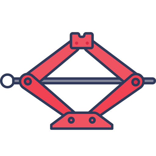 Car jack car jack lifter transportation icon