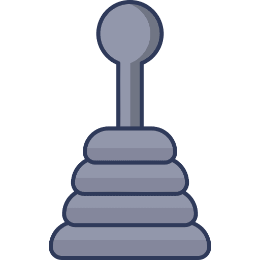 Gear transport shift manual icon