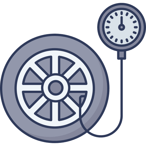 Meter meter wheel transportation icon