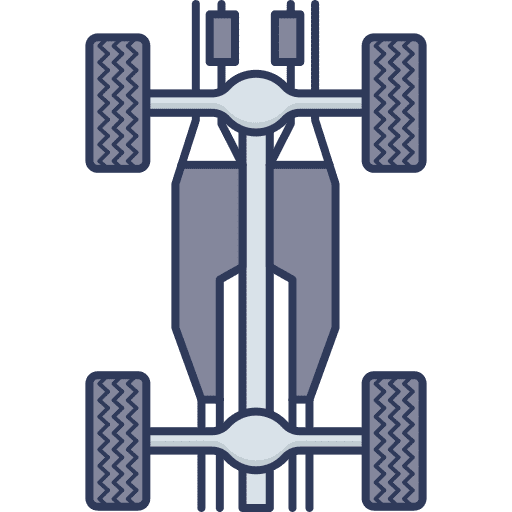 Wheels wheels car parts structure icon