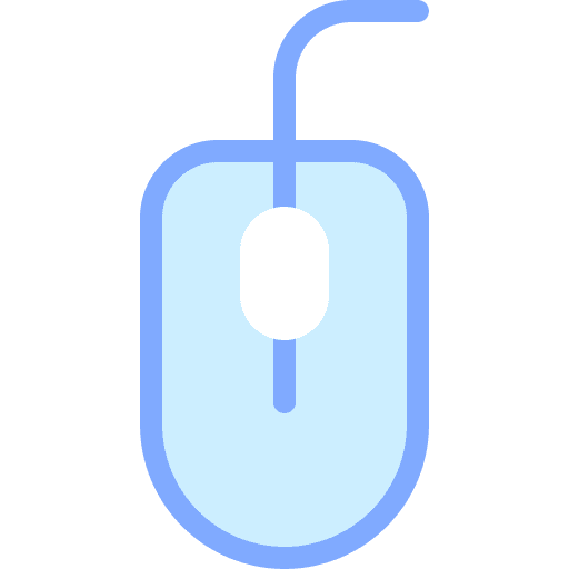Mouse computer technological clicker icon