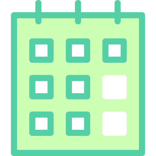 Calendar schedule calendary events icon
