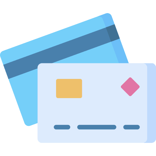 Credit card business and finance card credit card icon Credit card business and finance card credit card icon