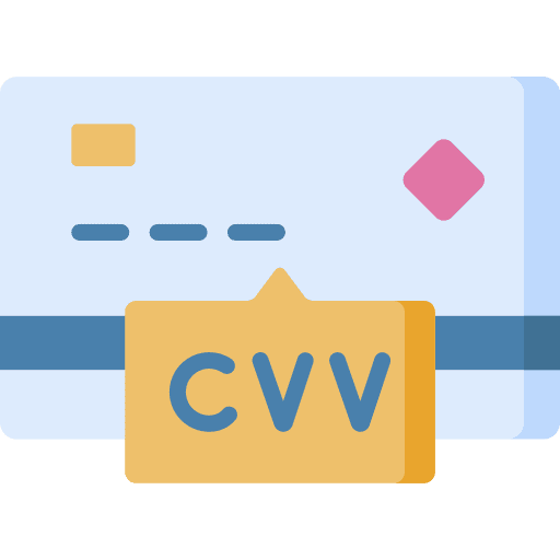 Cvv code payment method commerce icon Cvv code payment method commerce icon