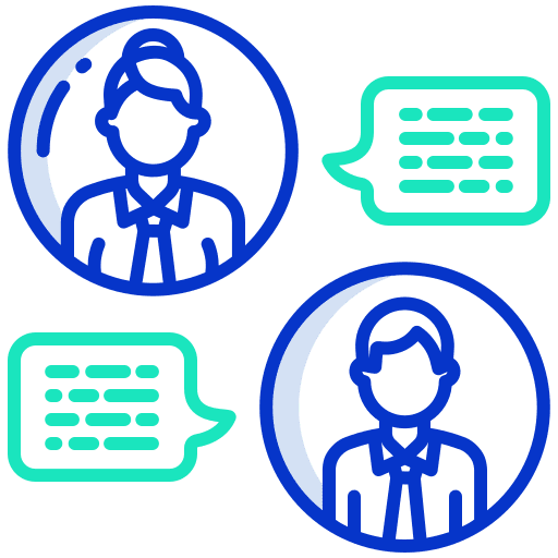 Discussion chat talk dialog icon