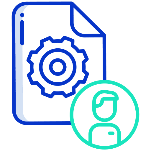 Documents files and folders documents configuration icon