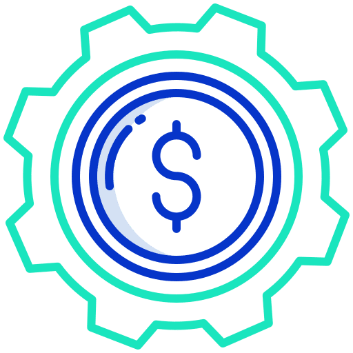 Dollar dollar implement implementation icon