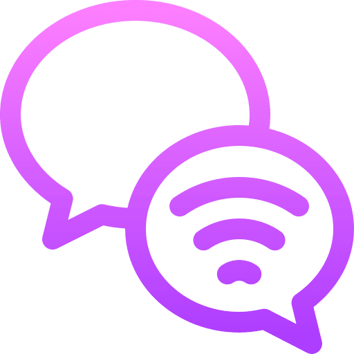 Chat smartphone phone chatting icon