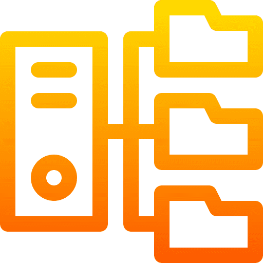 Folder office material data storage folder icon