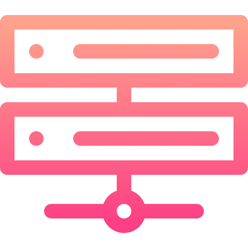 Server database multimedia air host icon