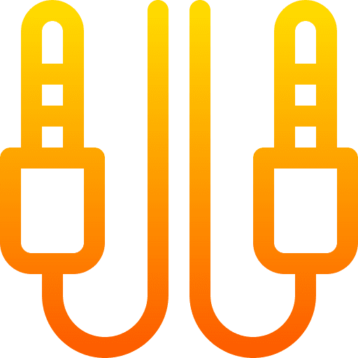Audio jack sound cable audio icon Audio jack sound cable audio icon