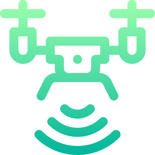 Drone internet of things drone network icon Drone internet of things drone network icon