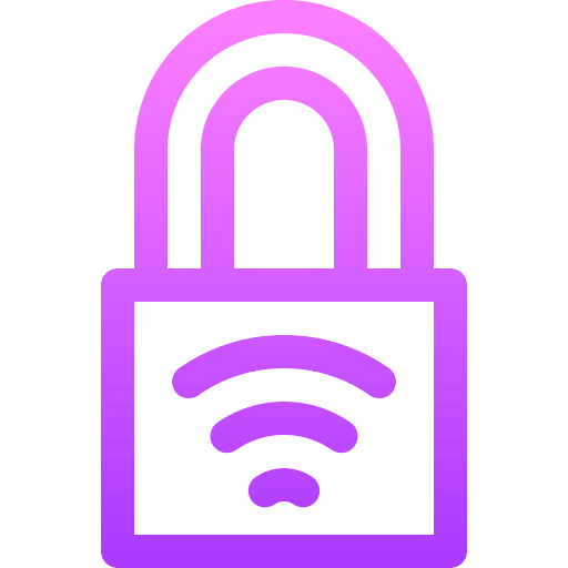 Lock lock key wifi icon Lock lock key wifi icon
