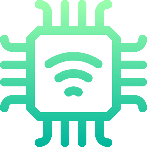 Microchip networking processor wifi icon Microchip networking processor wifi icon