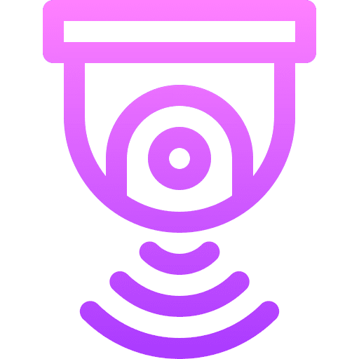 Cctv technology security camera smart icon Cctv technology security camera smart icon