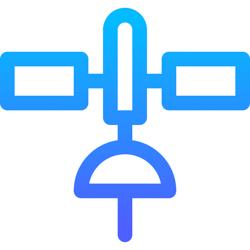 Satellite connection technology communication icon Satellite connection technology communication icon