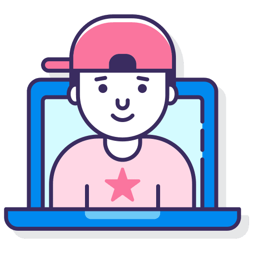 Influencer vlogger influencer vlog icon