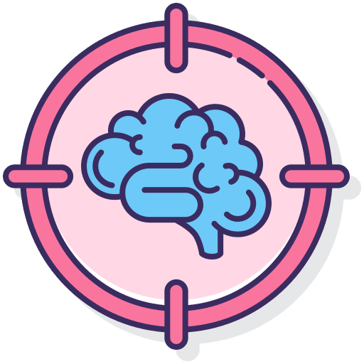 Consumer behavior seo and web customer behavior online icon