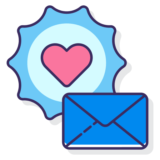 Brand engagement social media marketing messaging icon