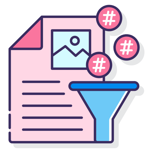 Content management ui content marketing file icon