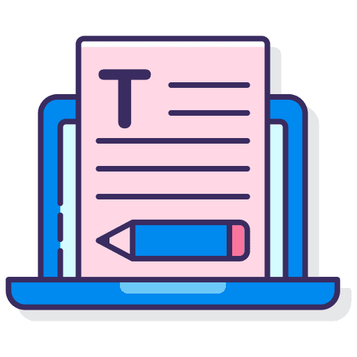 Copywriting archive laptop copywriting icon
