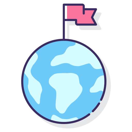 Goal discovery discover maps and location icon