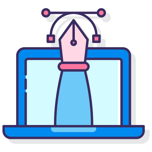 Graphic design pen graphic design art icon