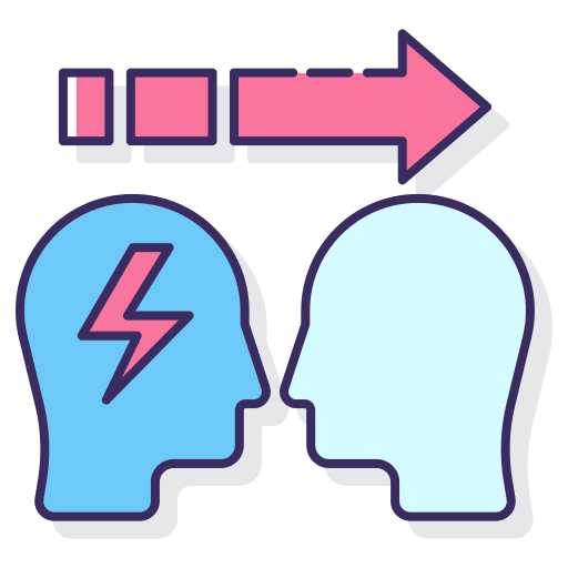 Mentorship workers marketing meeting icon