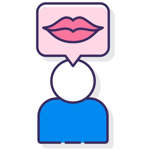 Social media marketing figure online marketing seo icon