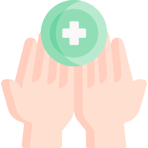 Healthcare sanitary caregiver sanitation icon Healthcare sanitary caregiver sanitation icon