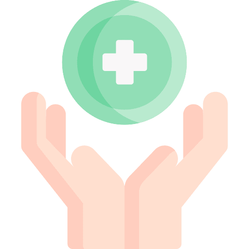 Hand healthcare sanitation cross icon Hand healthcare sanitation cross icon